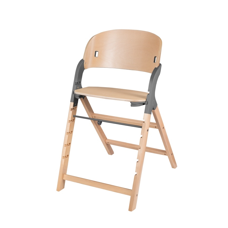 Lionelo - Trona infantil 3 en 1 MEGAN Gris Madera