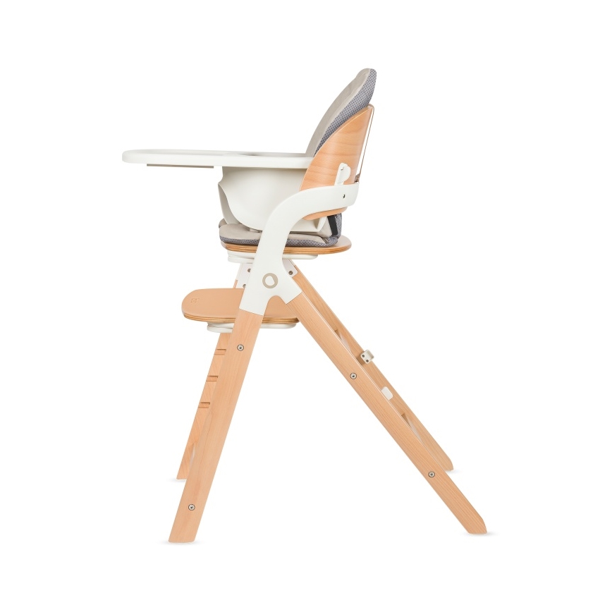 Lionelo - Trona infantil 3 en 1 MEGAN Madera blanca