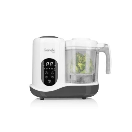 Lionelo - Vaporizador 5 en 1 BABYMENU 110W/230V blanco/gris