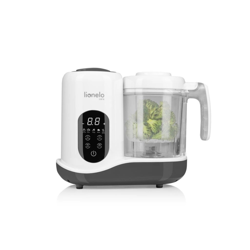 Lionelo - Vaporizador 5 en 1 BABYMENU 110W/230V blanco/gris