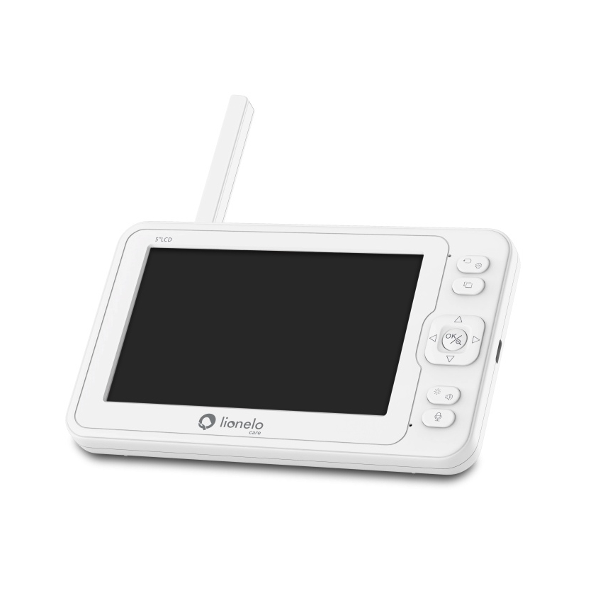 Lionelo - Vigilabebés con monitor BABYLINE 6.2 5V 3600 mAh