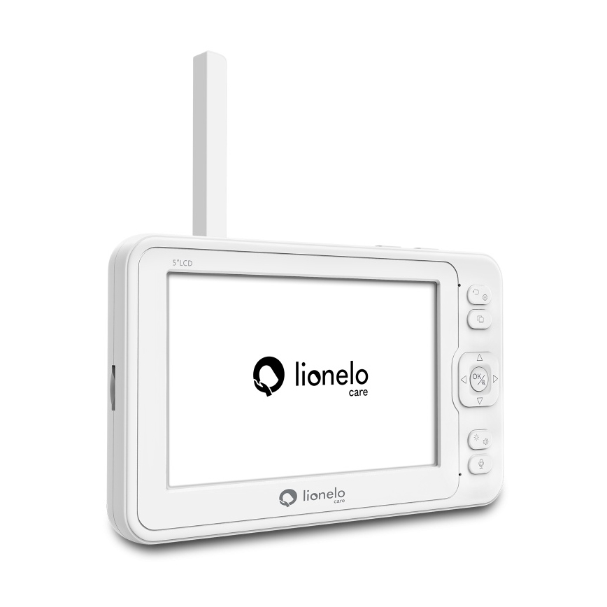 Lionelo - Vigilabebés con monitor BABYLINE 8.3 5V 3600 mAh