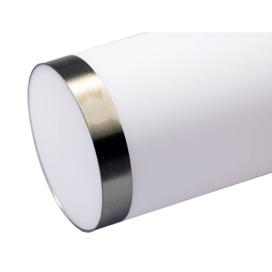 Lámpara exterior regulable LED RGBW LIVIA 1xE27/6,5W/230V 2700-6500K Wi-Fi 45 cm IP44 plateada