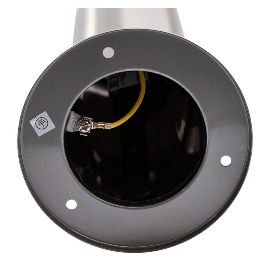 Lámpara exterior regulable LED RGBW LIVIA 1xE27/6,5W/230V 2700-6500K Wi-Fi 45 cm IP44 plateada