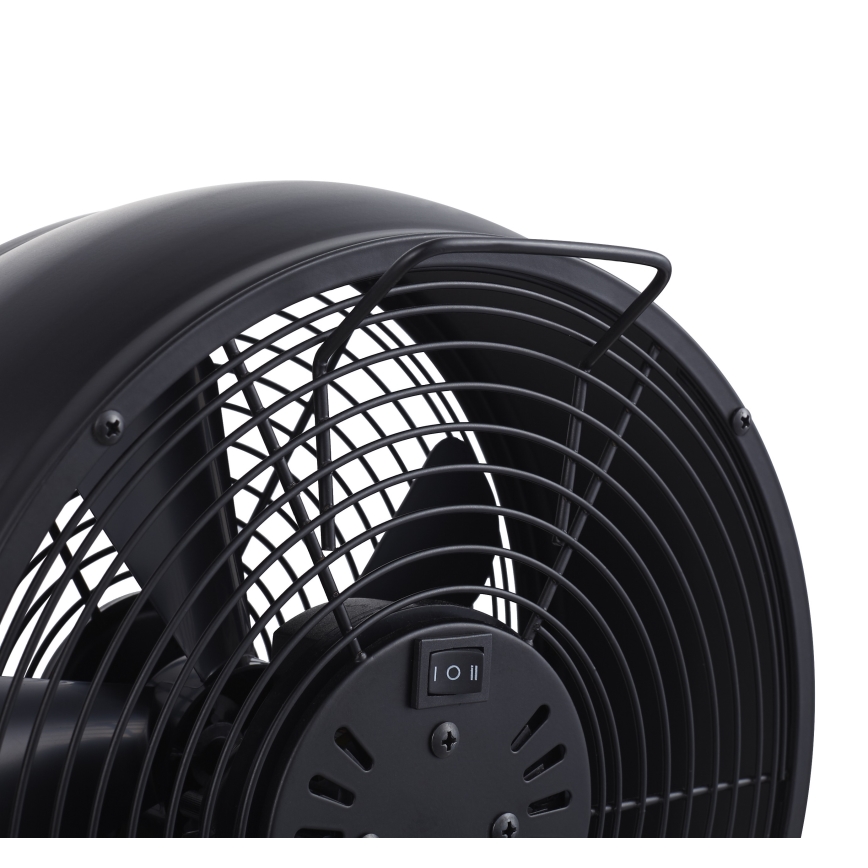 Lucci air 213120 - Ventilador de sobremesa BREEZE, negro, diámetro 28 cm