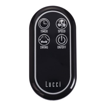 Lucci air 213124 - Control remoto para fans BREEZE negro