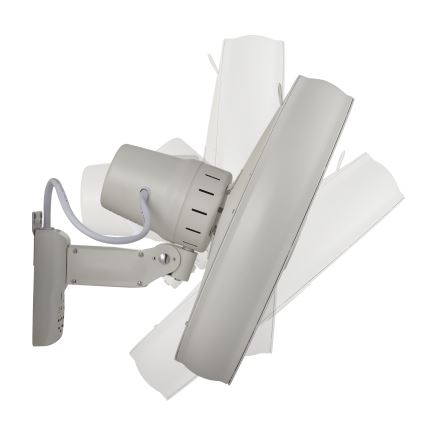 Lucci Air 213128EU - Ventilador de pared BREEZE 55W/230V blanco Ø 46 cm + mando a distancia