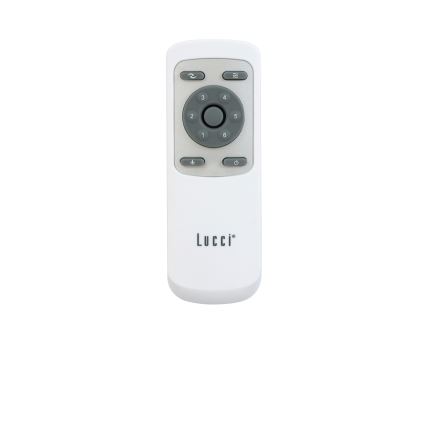 Lucci air 213171 - Ventilador de techo LED NEWPORT madera/blanco/beige + control remoto