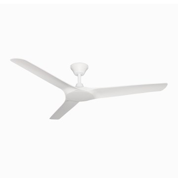 Lucci Air 21321549 - Ventilador de techo ABYSS diá. 142 cm IP66 blanco + control remoto