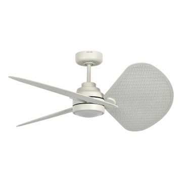 Lucci Air 21325449 - Ventilador de techo LED regulable SABLE 1xGX53/12W/230V 3000/4000/5000K diámetro 91,5 cm crema + mando a distancia