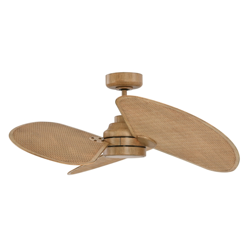 Lucci Air 21325549 - Ventilador de techo LED regulable SABLE 1xGX53/12W/230V 3000/4000/5000K diámetro 91,5 cm marrón + control remoto
