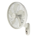 Lucci Air 21326649 - Ventilador de pared GLIDE 36W/230V Ø 45 cm blanco + mando a distancia