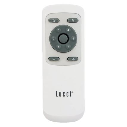 Lucci Air 21326849 - Ventilador de techo BALI Ø 132 cm beige + mando a distancia