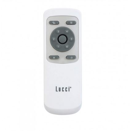 Lucci air 21610849 - Ventilador de techo ATLANTA 1xGX53/12W/230V blanco + mando a distancia