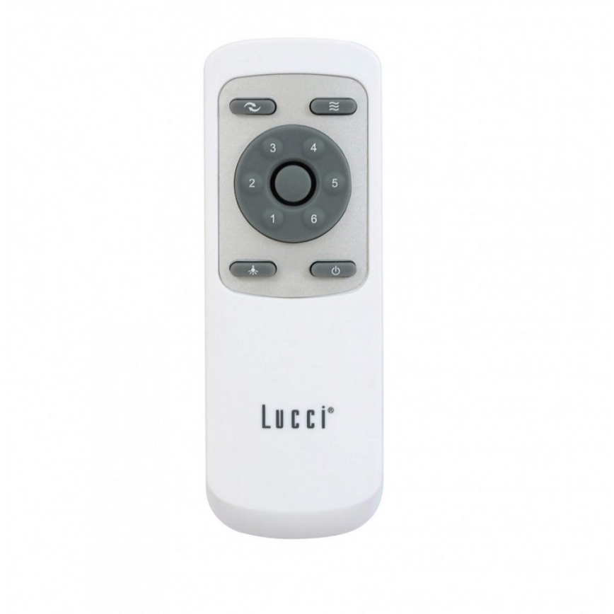 Lucci air 21610849 - Ventilador de techo ATLANTA 1xGX53/12W/230V blanco + mando a distancia