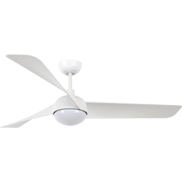 Lucci Air 21617049 - Ventilador de techo LED regulable OSPREY 1xGX53/12W/230V, diámetro 132 cm, blanco + mando a distancia