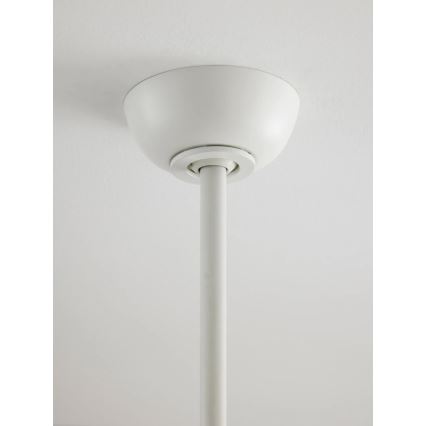 Lucci Air 21617049 - Ventilador de techo LED regulable OSPREY 1xGX53/12W/230V, diámetro 132 cm, blanco + mando a distancia
