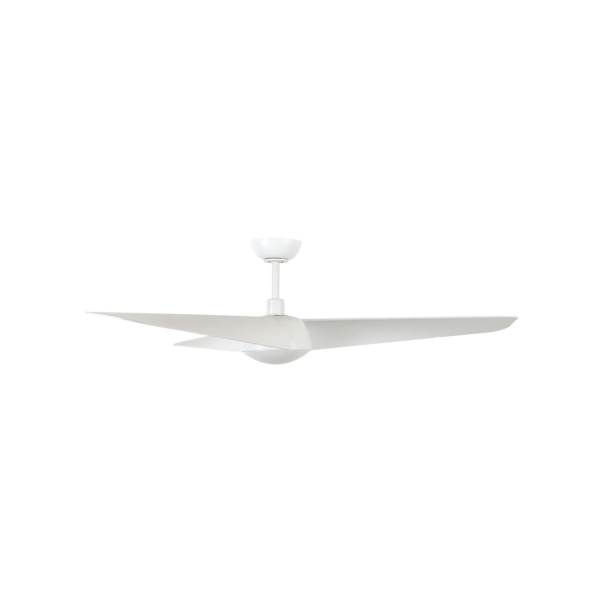 Lucci Air 21617049 - Ventilador de techo LED regulable OSPREY 1xGX53/12W/230V, diámetro 132 cm, blanco + mando a distancia