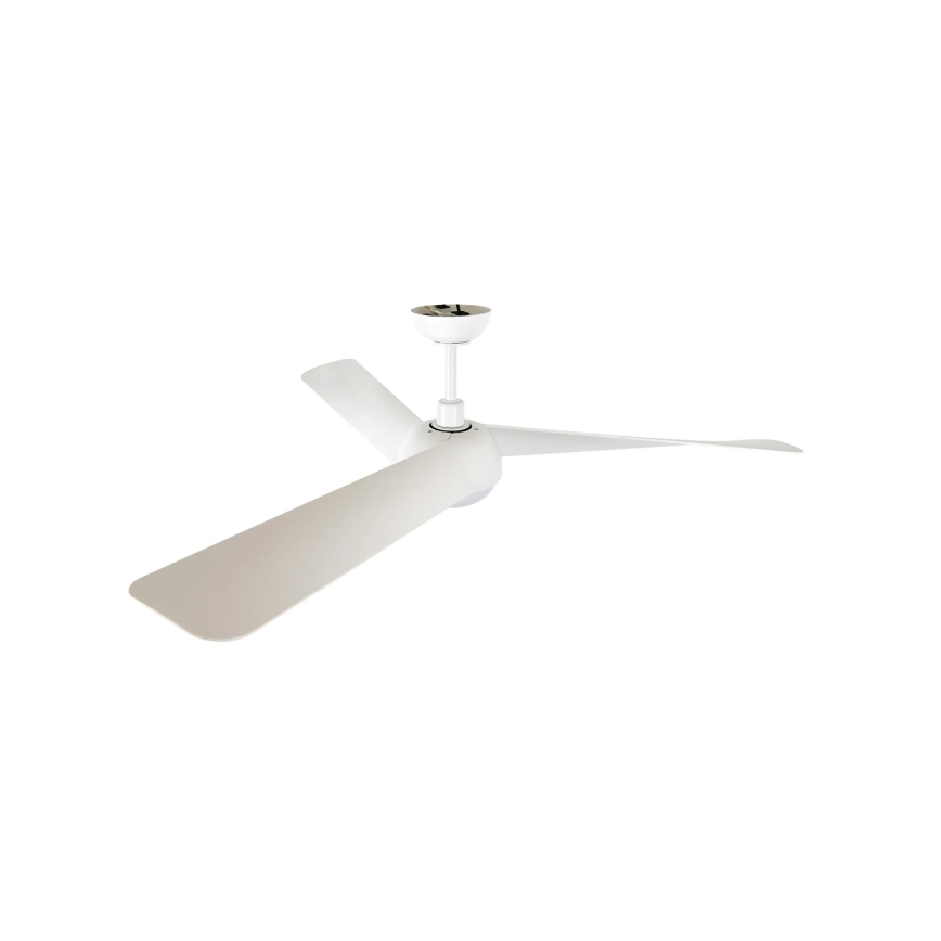 Lucci Air 21617049 - Ventilador de techo LED regulable OSPREY 1xGX53/12W/230V, diámetro 132 cm, blanco + mando a distancia