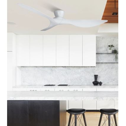Lucci Air 514030 - Ventilador de techo KOTARA de 137 cm de diámetro, blanco + mando a distancia