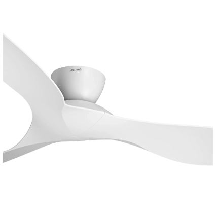 Lucci Air 514030 - Ventilador de techo KOTARA de 137 cm de diámetro, blanco + mando a distancia