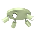 Luminaria de focos FUN 5x GU10/8W/230V, verde