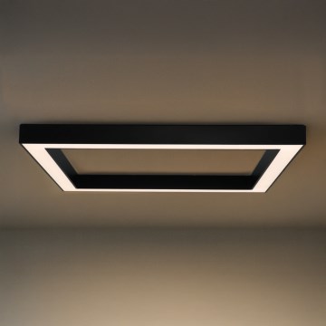 Luminaria de techo LED 150W/230V 3000/4000/6500K 120x120 cm negra