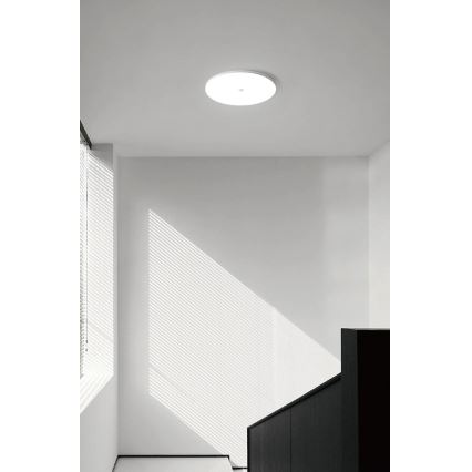 Lámpara de techo LED con sensor crepuscular y de movimiento MORETTI LED/24W/230V diámetro 30 cm IP40 6500K