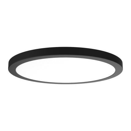 Luminaria de techo LED EVORA LED/18W/230V 3000/4000/6000K diámetro 22,5 cm negra