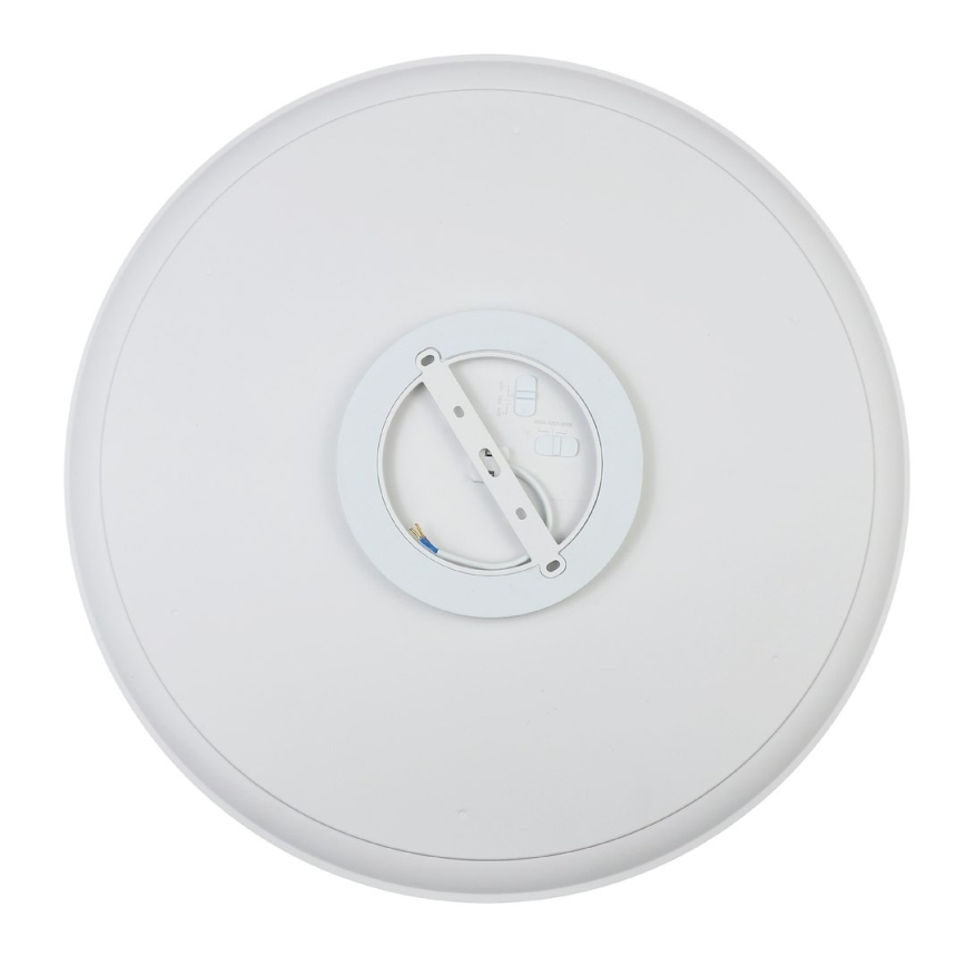 Plafón LED de techo HUGO LED/12/18/24W/230V 3000/4000/6500K Ø 30 cm IP54 negro