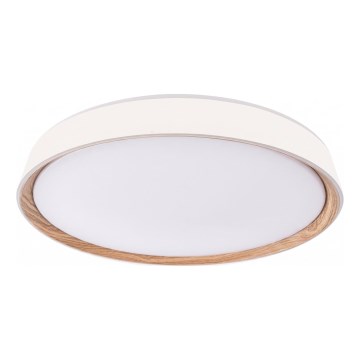 Luminaria de techo LED regulable ILVI LED/45W/230V 2700-6500K Ø 50 cm blanco/beige + mando a distancia