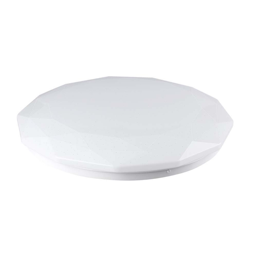 Plafón de techo LED regulable 60W/230V 3000K/4000K/6500K, diámetro 50 cm + mando a distancia