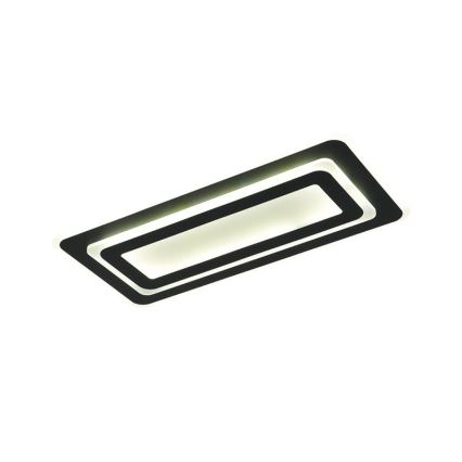 Lámpara de techo LED regulable LED/85W/230V 3000-6500K negra + mando a distancia