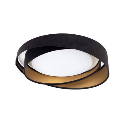 Luminaria de techo LED regulable SMART GALAXY MODERN LED/24W/230V 3000-6500K diámetro 55 cm negro/dorado + mando a distancia