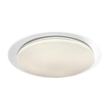 Luminaria de techo LED regulable SONIC LED/100W/230V 3000-6000K Ø 85 cm blanca + mando a distancia
