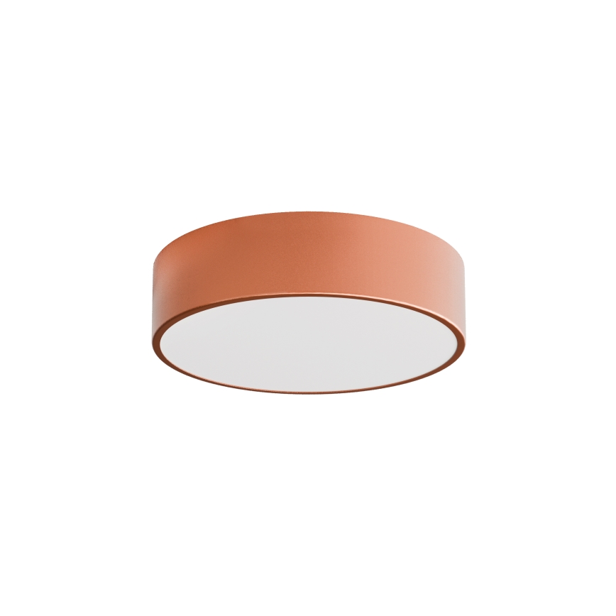 Lámpara de techo para baño con sensor CLEO 2xE27/24W/230V, Ø 30 cm, acabado cobre, IP54