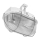 Luminaria de techo para exterior OVAL 1xE27/60W/230V IP44 blanca