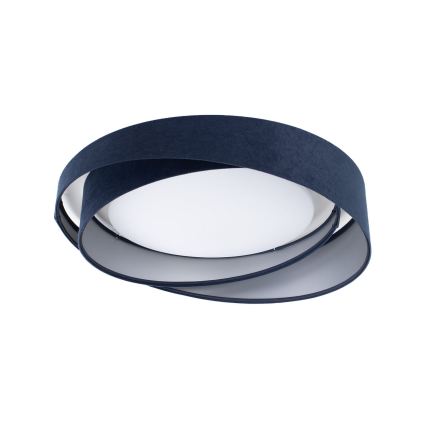 Lámpara de techo LED regulable SMART GALAXY MODERN LED/24W/230V 3000-6500K diámetro 55 cm azul/plata + mando a distancia
