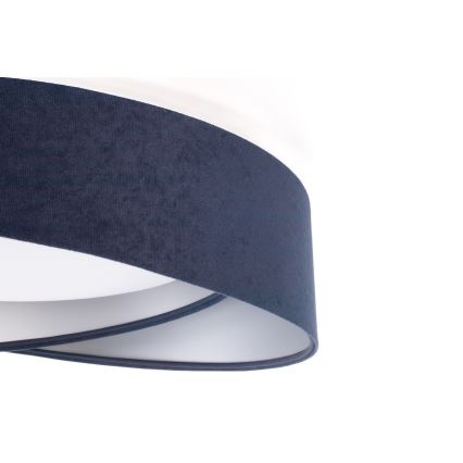 Lámpara de techo LED regulable SMART GALAXY MODERN LED/24W/230V 3000-6500K diámetro 55 cm azul/plata + mando a distancia