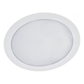 Luminaria empotrable LED ALGINE 2 en 1 LED/12W/230V 3000K blanca