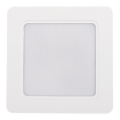 Luminaria empotrable LED para baño TAVO LED/5W/230V 3000/4000/6000K 9,5x9,5 cm IP44 blanca