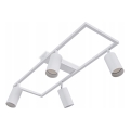 Luminaria empotrable orientable 4xGU10/30W/230V blanca