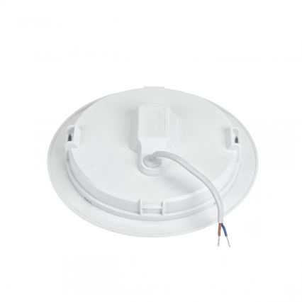 Luminaria empotrada LED ALGINE 2 en 1, 12 W, 230 V, 4000 K, blanca