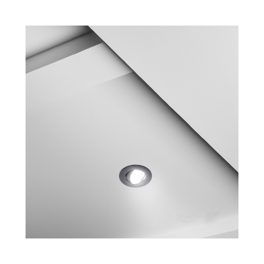 Luminaria empotrada LED BRINO LED/3/5/7W/230V 3000/4000/6500K negro