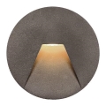Luminaria empotrada LED para exterior SPACE LED/4W/230V IP65 gris