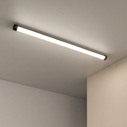 Luminaria fluorescente LED 50W/230V 4000K 150 cm negra