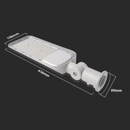 Luminaria LED de exterior con sensor, chip LED SAMSUNG, 30W, 230V, 6500K, IP65