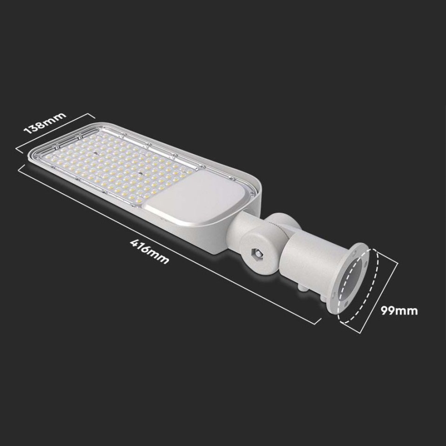 Luminaria LED de exterior con sensor, chip LED SAMSUNG, 30W, 230V, 6500K, IP65