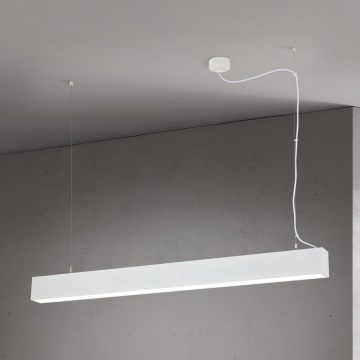 Luminaria LED de techo/colgante 2 en 1 PALKKI LED/38W/230V 3000/4000/5000K blanca