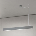 Luminaria LED de techo/colgante 2 en 1 PALKKI LED/38W/230V 3000/4000/5000K gris